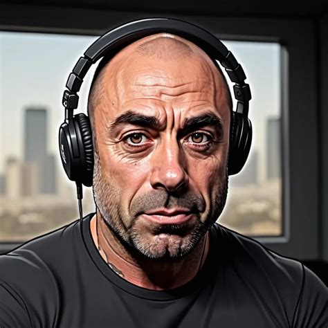 Joe Rogan Cartoon In 4k