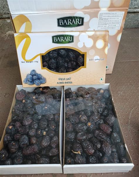 With Seed Black Original Ajwa Dates Importer Packaging Type Carton At