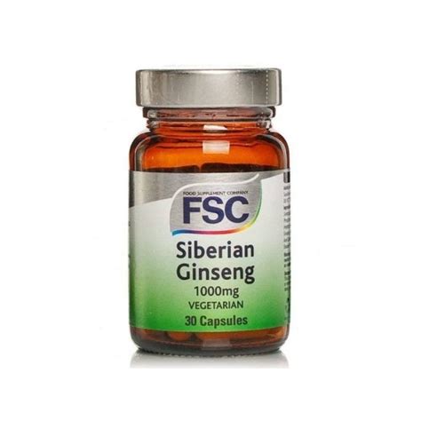 Ginseng Siberiano Mg C Psulas Fsc