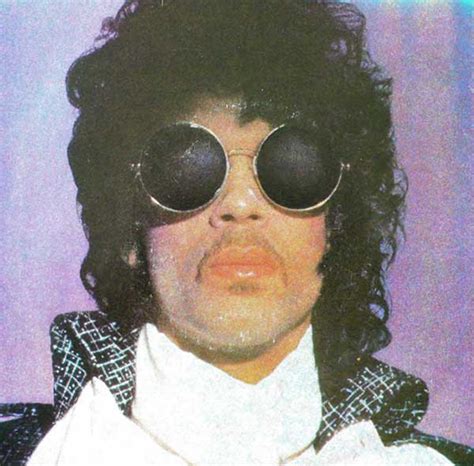 Low Price And Fast Shipping Prince Purple Rain Worn Glasses Purple