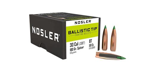 The Shooting Store Nosler 30150 Ballistic Tip 30 Caliber 308 150 GR