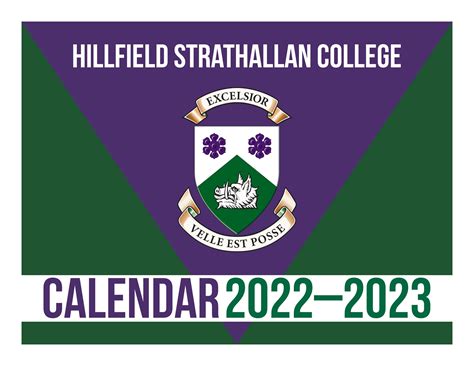 Hsc Calendar 2022 2023 By Hillfield Strathallan College Issuu