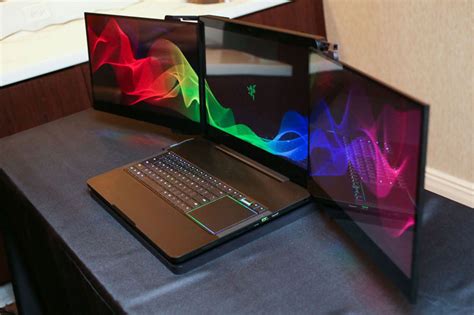 Laptop with three screens revealed by CES in Las Vegas