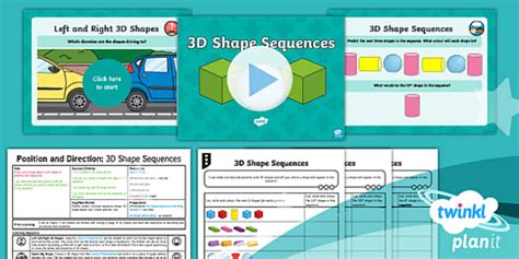 Planit Maths Y Position And Direction Lesson Pack Pattern And Sequence