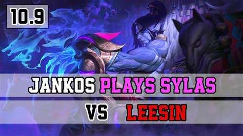 Jankos Plays Sylas Vs Lee Sin Jungle Full Gameplay Youtube