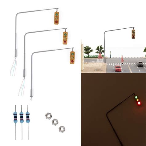 Painted Signals With Wires Ma V Be Lighted Crossing Ho Oo Layouts