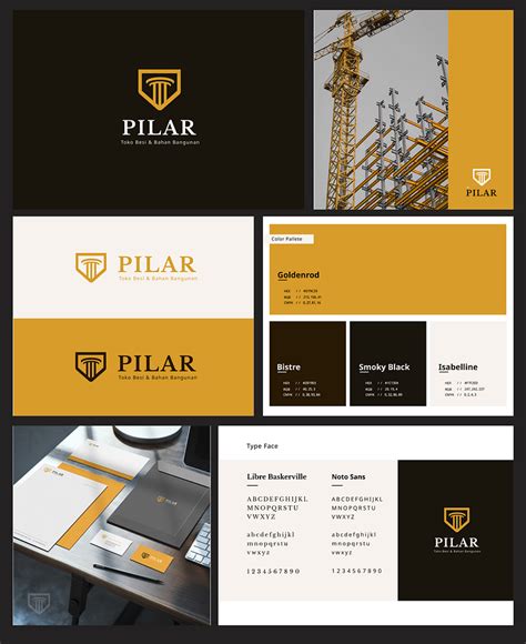 Rebranding Toko Bangunan Pilar by Radin Shah on Dribbble