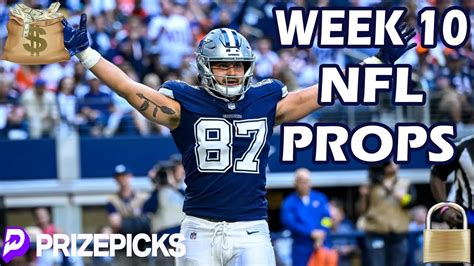 Prizepicks Nfl Week 10 Picks Sunday Slate Nfl Player Props Picks