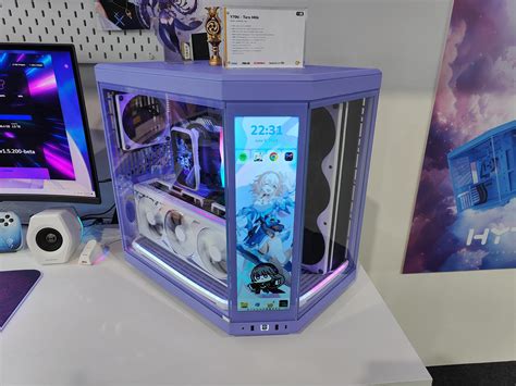 First Look Mega Popular Hyte Y Touch Pc Case Adds Funky Colors New