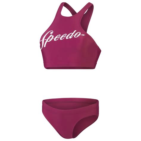 Speedo Logo Volley Piece Bikini Damen Online Kaufen Berg Freunde At