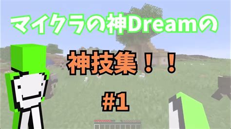 【切り抜き】【神技集】【dream】マイクラの神、「dream」の神技集！！ 1 Youtube