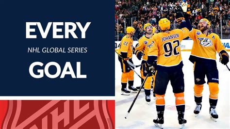 2022 NHL Global Series Goals Prague YouTube