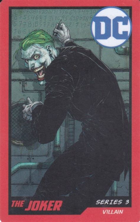 Dc Superheroes Coin Pusher Series Villain The Joker Arcade Game Cards