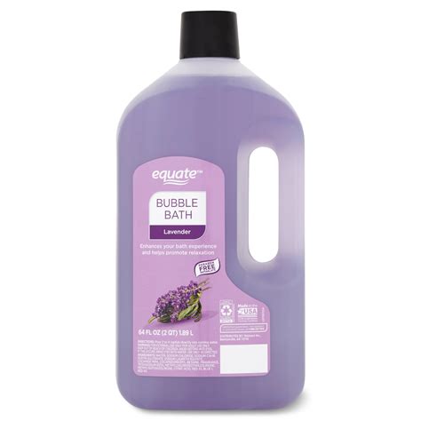 Equate Bubble Bath Lavender 64 Fl Oz