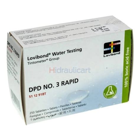 Lovibond DPD No 3 Reagent For Photometers Water Analyzers Pool