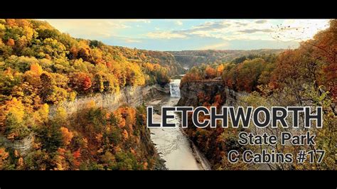 Letchworth State Park C Cabins Campground Youtube