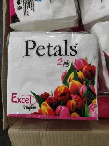 Petals Ply Excel Plain Napkin Packet At Rs Pack In Noida Id