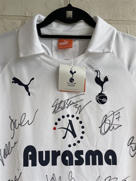 Puma Tottenham Hotspur Jersey 201112 With Player Autographs Ebay