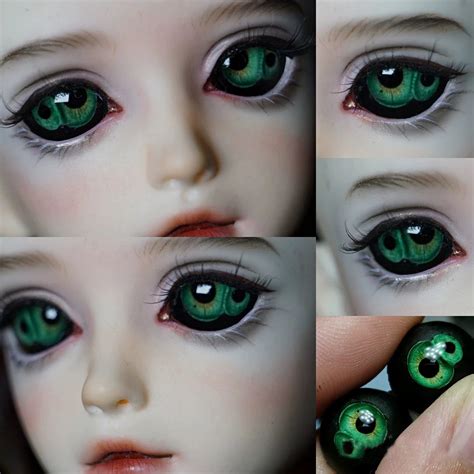 Bjd Sd Doll Eyes Resin Double Pupil Eyes 14mm Diy Handmade Doll