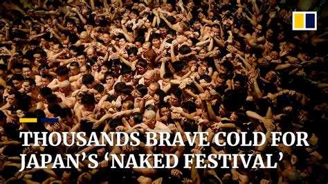 Thousands Brave Cold For Japans Naked Festival Amid Coronavirus Outbreak YouTube