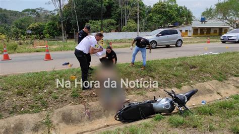 Entregador morre e motociclista fica ferido após colisão em rodovia em