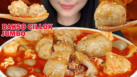 ENAK PARAHH ASMR BAKSO TULANG RANGU VS CILOK JUMBO ISI DAGING KUAH