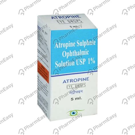 Atropine 1 Eye Drop 5 Uses Side Effects Price And Dosage Pharmeasy