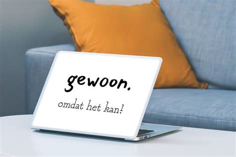 Laptop Sticker Inch Spreuken Quotes Gewoon Omdat Het Kan