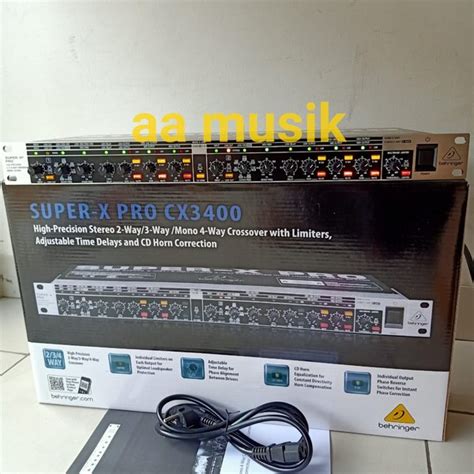 Jual Crossover Behringer Cx Way Aktif Grade A Di Lapak Aa