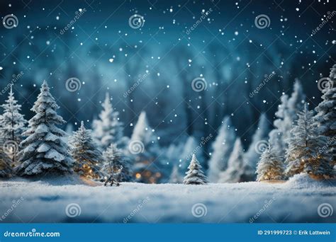 Winter Wonderland Themed Background Stock Photo Stock Image - Image of ...