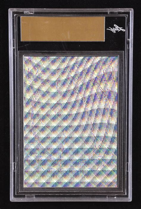 Babe Ruth Leaf Metal Babe Ruth Game Used Bat Pre Production Proof Wave Purple