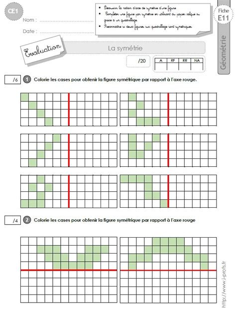 Ce Evaluation Sym Trie Axiale En Ce Cycle