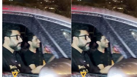 Suhana Khan And Agastya Nanda Spotted Together Abhishek Bachchan And