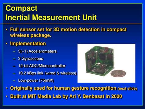 PPT - Compact Inertial Measurement Unit PowerPoint Presentation, free ...