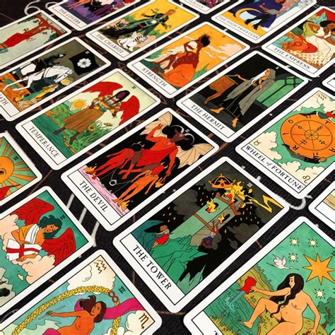 The Modern Witch Tarot Deck Cards Witchcraft Classic Tarot Etsy