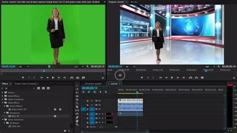 C Ch Thay I How To Change Green Screen Background In Adobe Premiere