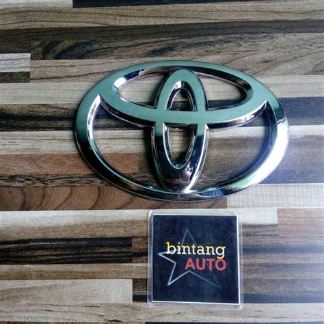 Jual Emblem Logo Toyota Chrome Ukuran 14cm Di Lapak Bintang Auto