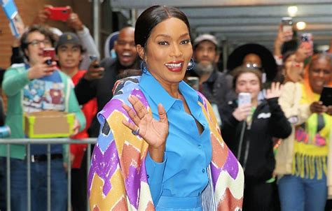 Angela Bassett Soars In 6 Inch Pumps And Confetti Skirt On ‘the View Footwear News