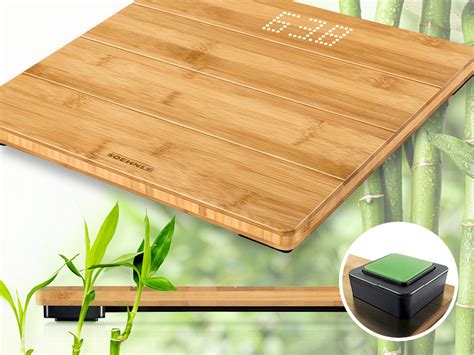 Soehnle Style Sense Bamboo Magic Digitale Holzwaage Aus Echtem Bambus