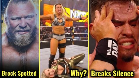 Austin Theory Breaks Silence • Zoey Stark Attacks Nikkita Lyons • Brock Lesnar Spotted On Wwe