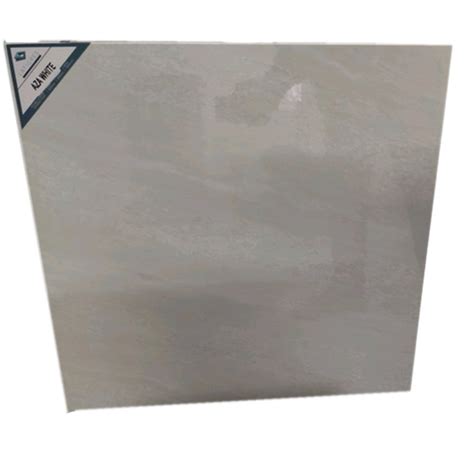 Glossy 10mm White Ceramic Wall Tiles Living Room 120x120 Cm At Rs 624