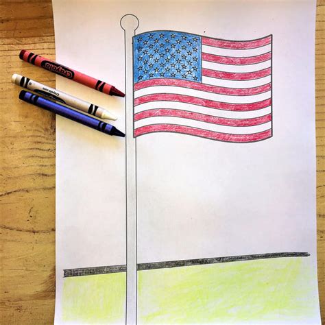 American Flag Coloring Pages