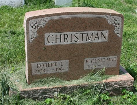 Robert Lee Christman 1903 1964 Mémorial Find A Grave