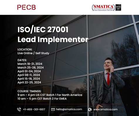 Pecb Iso Iec Lead Implementer E Learning In English