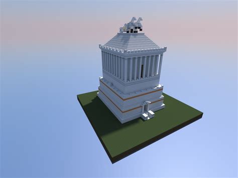 Wonders Of The World Mausoleum At Halicarnassus Minecraft Map