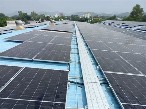 Mounting Structure Grid Tie Solar Rooftop System For Residential Capacity 1kw To Mw Scale At