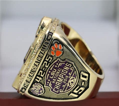 2019 2020 National Championship Ring Lsu Tigers Ncaa Ring 8 14s