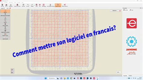 tuto mettre le logiciel exubérance d elna ou artistic digitizer en