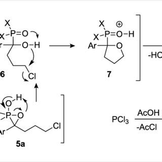 Scheme 2: Proposed reaction mechanism for the cyclization reaction ...