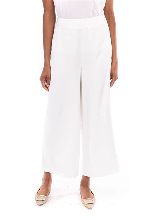 Badgley Mischka Wide Leg Crop Pants Editorialist